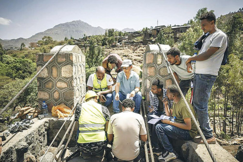 How did Nepal become a bridge builder for the developing world?