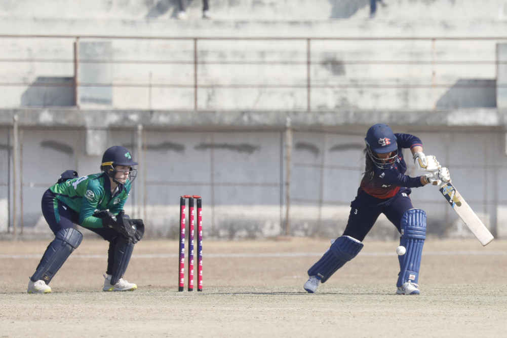 Nepal loses to Ireland in practice