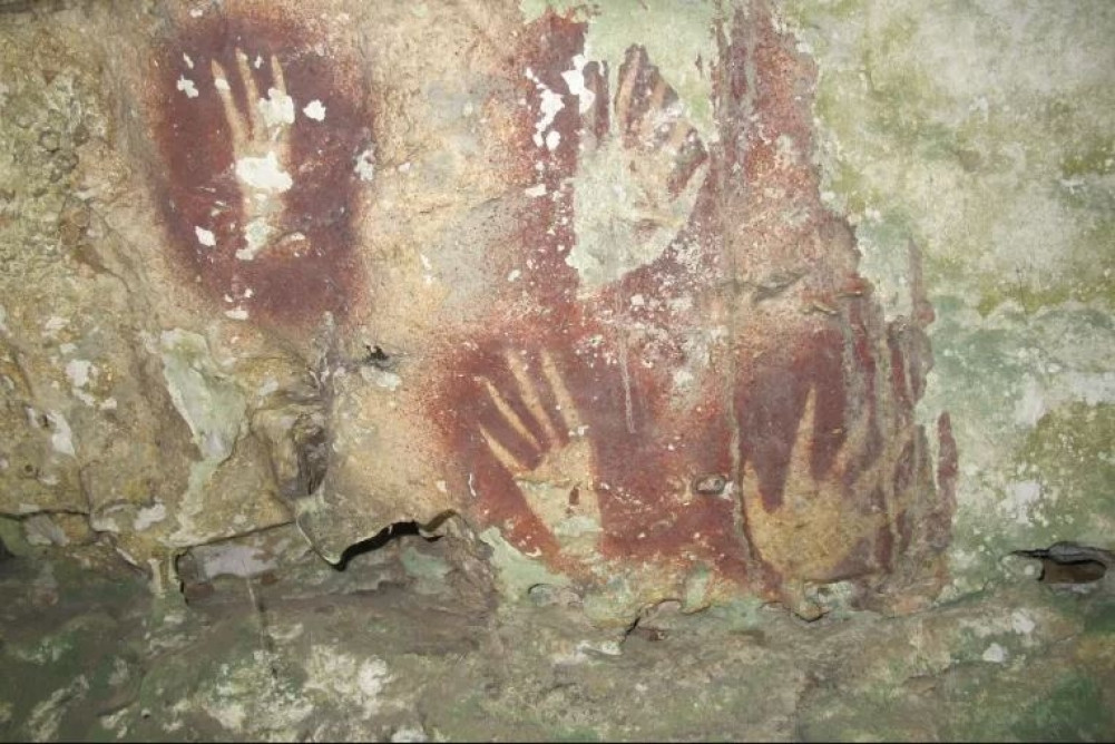 Paintings found on Indonesia's Muna Island may be 67,800 years old