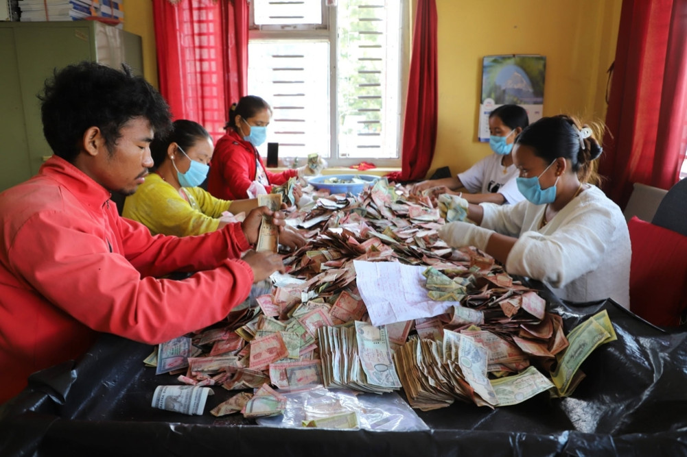 4.66 million offerings collected in Pathibhara in the month of Jestha