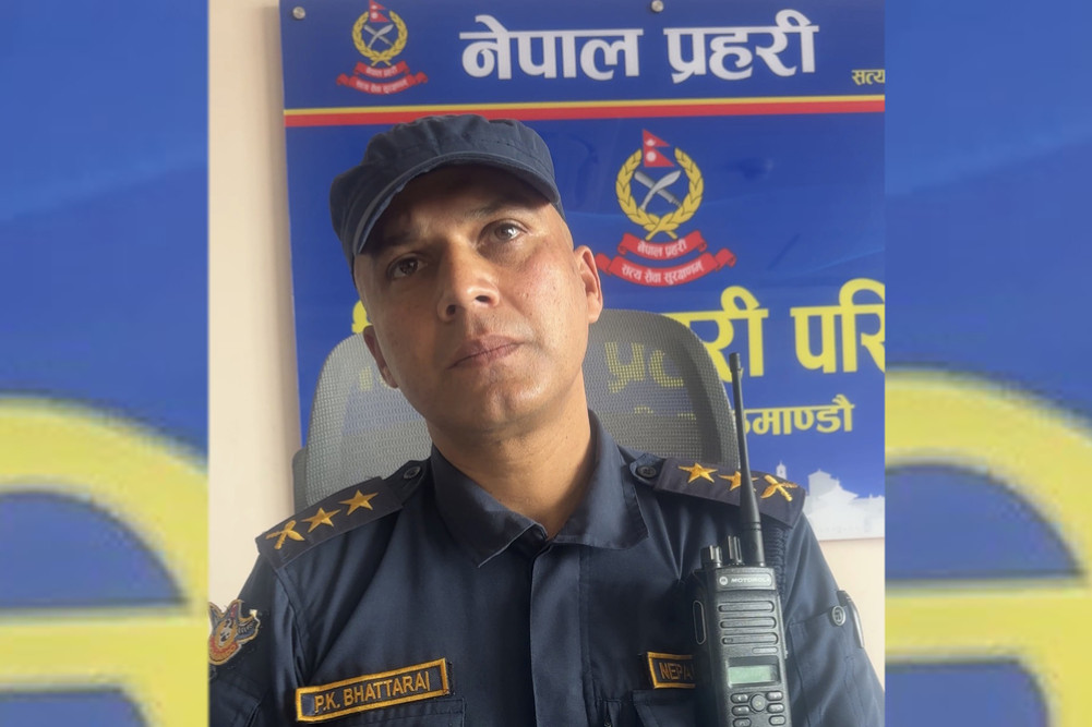 Question to the spokesperson of the Kathmandu Police Complex: 'Are you under pressure from the Ministry of Home Affairs?'