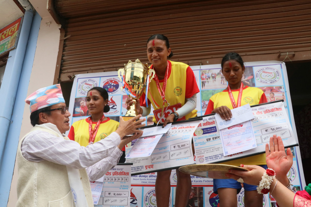Dirpa Basnet and Amar Limbu win titles