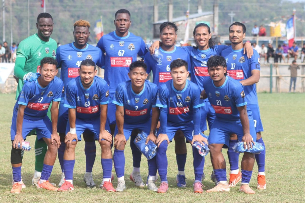 Chitlang in the final of Bagmati Gold Cup