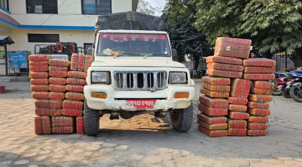 2 arrested with 438 kg of marijuana in Makawanpur