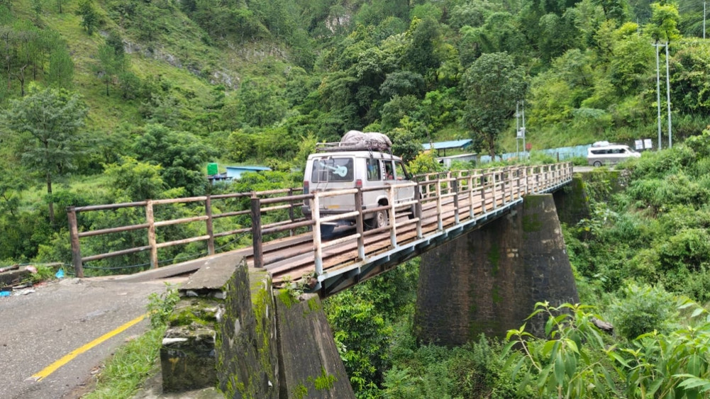 Bhimphedi's Chisapani Bridge reopens to traffic after repairs are completed
