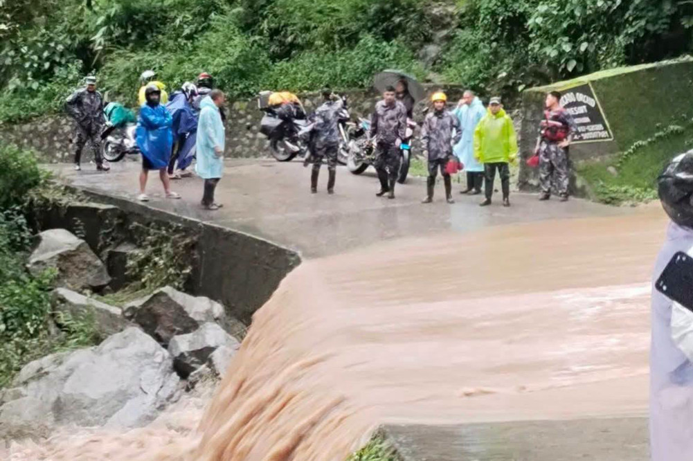 Body of driver who was swept away with scooter in Simkhola found four days later