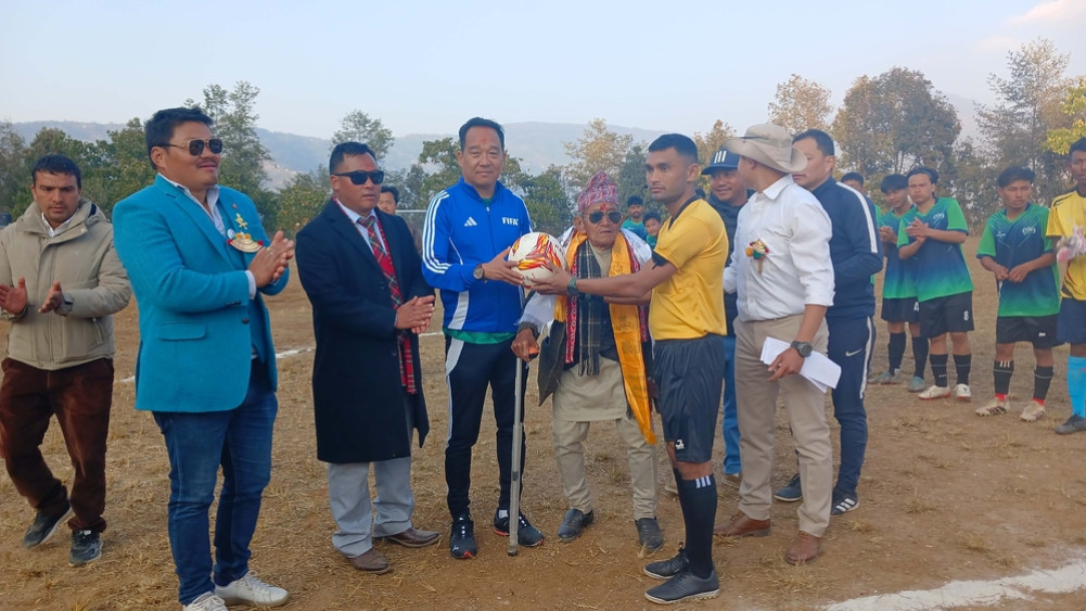 Prabhuram Rai Men's Football Tournament Begins