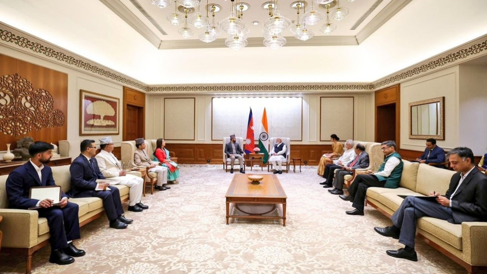 Indian Prime Minister Modi said: We are eager to cooperate with the new government of Nepal.