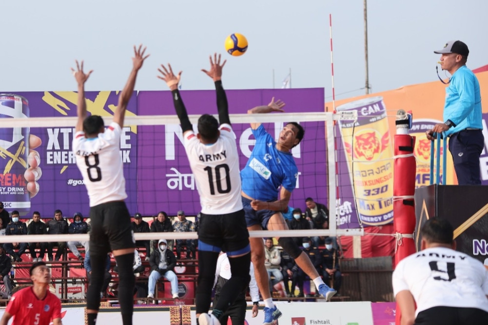 6th Tiger Cup Volleyball: Parbat, Police, New Diamond and Thailand Queens win