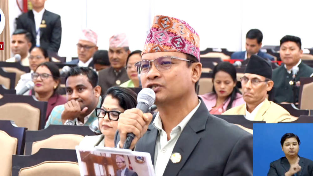 The Rashtriya Swayamsevak Sangh (RSS) whip's question: ”Will the Nepali media sector, which has not bowed to Gyanendra's gun, be intimidated by two or four vehicles parked on the road?”