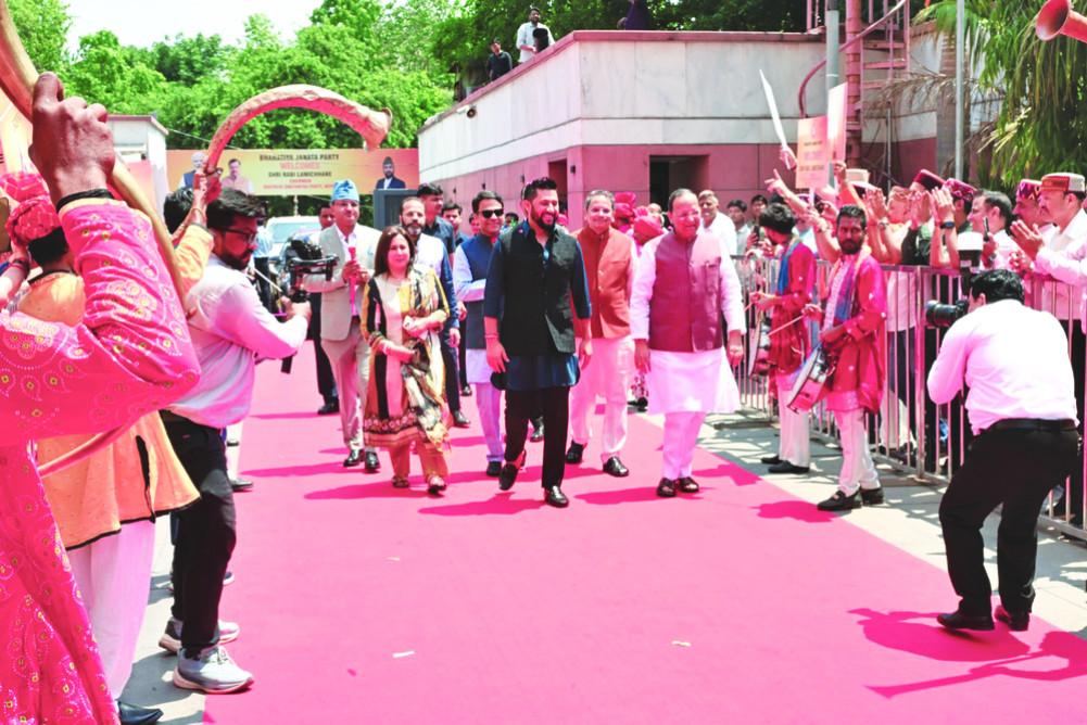 The meaning of Lamichhane's grand welcome in India