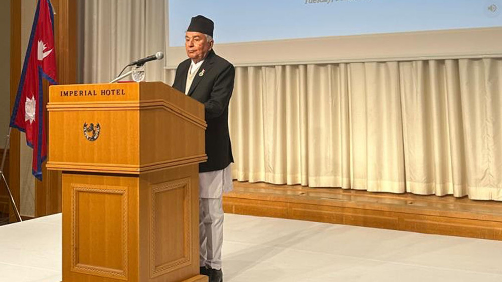 The contribution made by Nepalis living abroad to the country's economy and social development is important: President