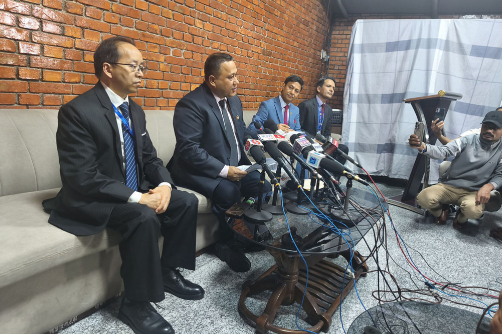 Foreign Minister Khanal returns home after completing visit to India
