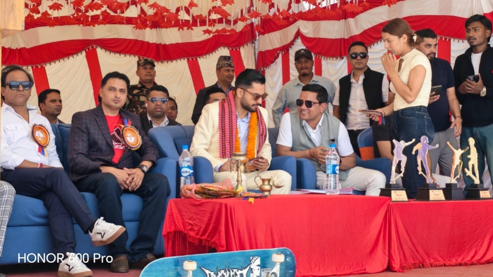 Ninth National Skateboard Launched at Yamabuddha Park, Minister Pokharel Excited by Park Construction