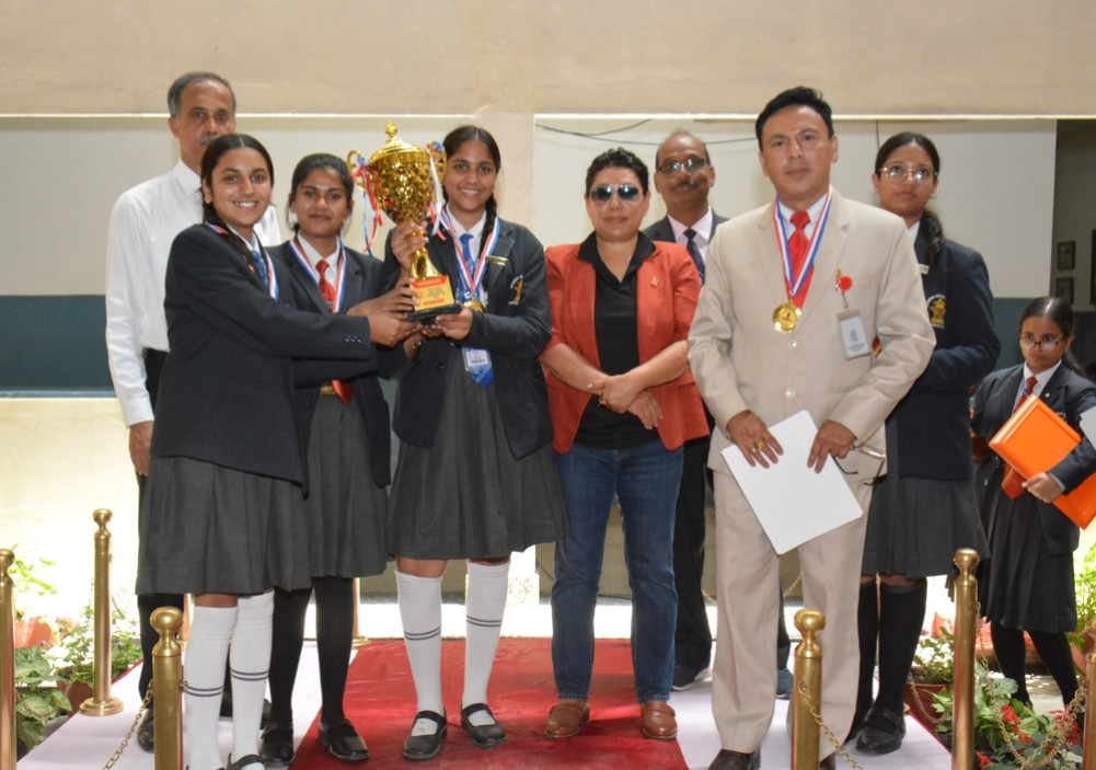 Modern Indian champions in table tennis team event