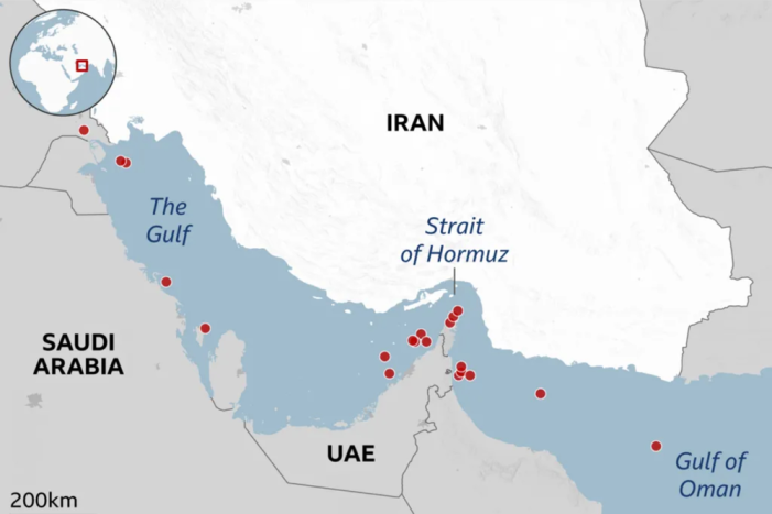 Hormuz closed again