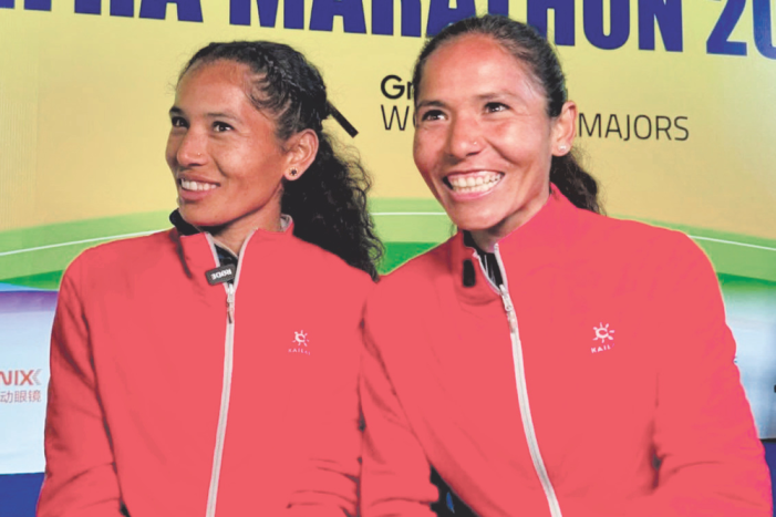 Sisters shining in ultra races
