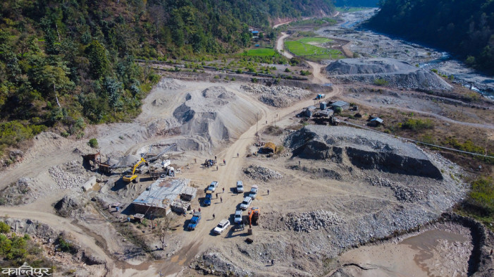 Illegal crushers and excavations will be controlled.