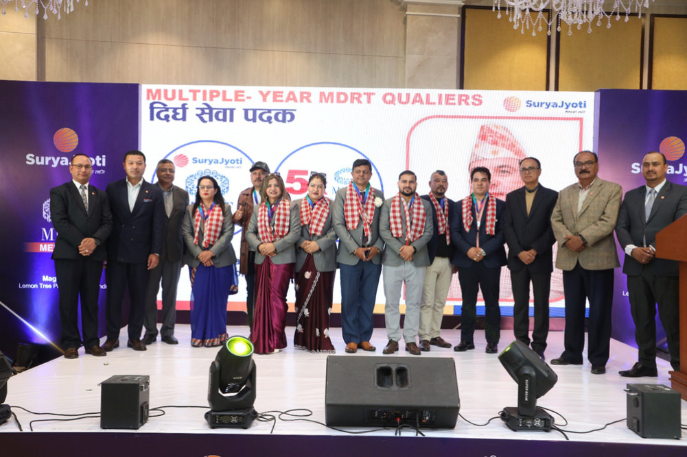 55 people from Suryajyoti qualified for 'MDRT 2026', 2 'Court of the Table'