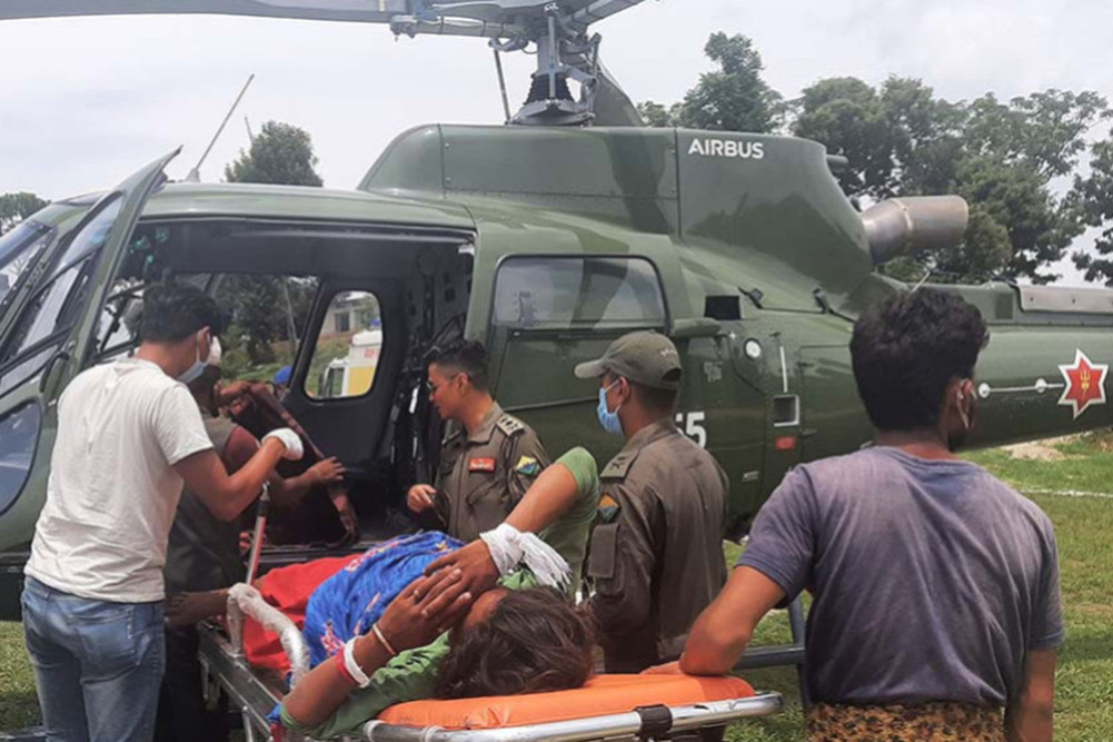 905 pregnant and postpartum women airlifted in 8 years