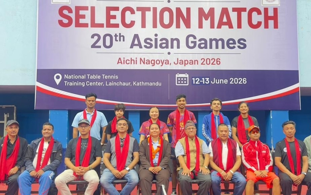 6 table tennis players selected for Asian Games