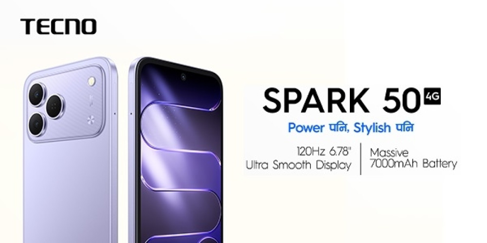 Tecno launches Spark 50 4G