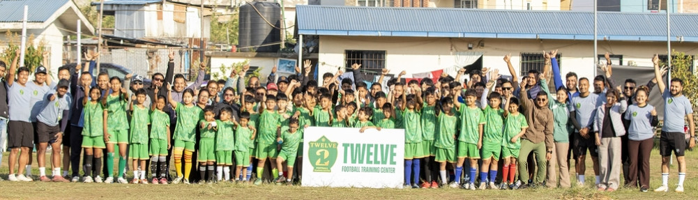 Football camp begins at Biraj and Vikesh's center
