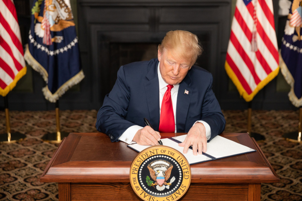 Trump imposes tariffs on countries trading with Iran after talks