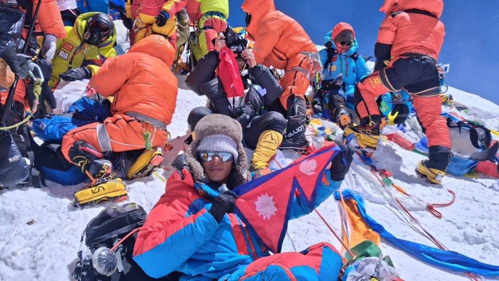 Tshiring Pasang Sherpa is the youngest climber from Nepal to climb Mount Everest.