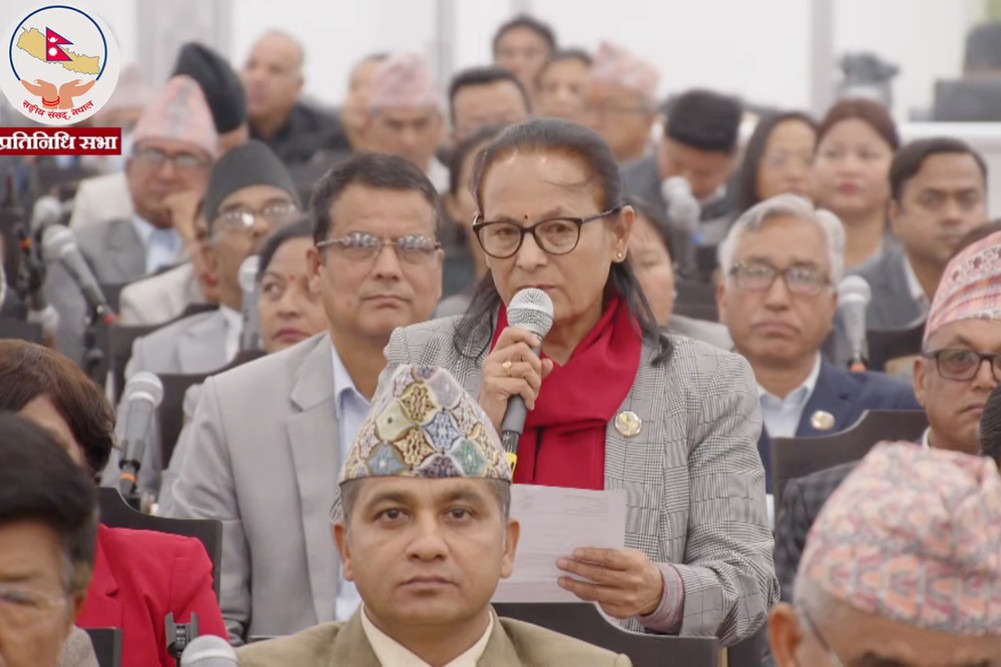 UML MP Hamal's question to Prime Minister Shah: Why the discrimination against proportional representation MPs?