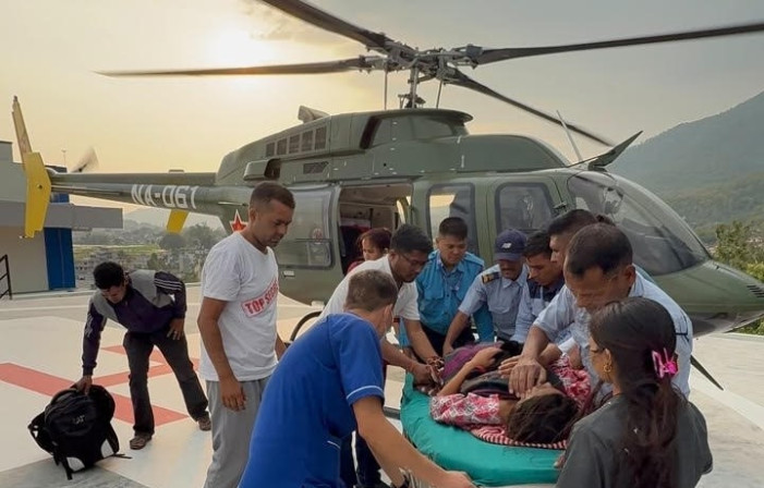 19-year-old woman in labor airlifted from Rukum West