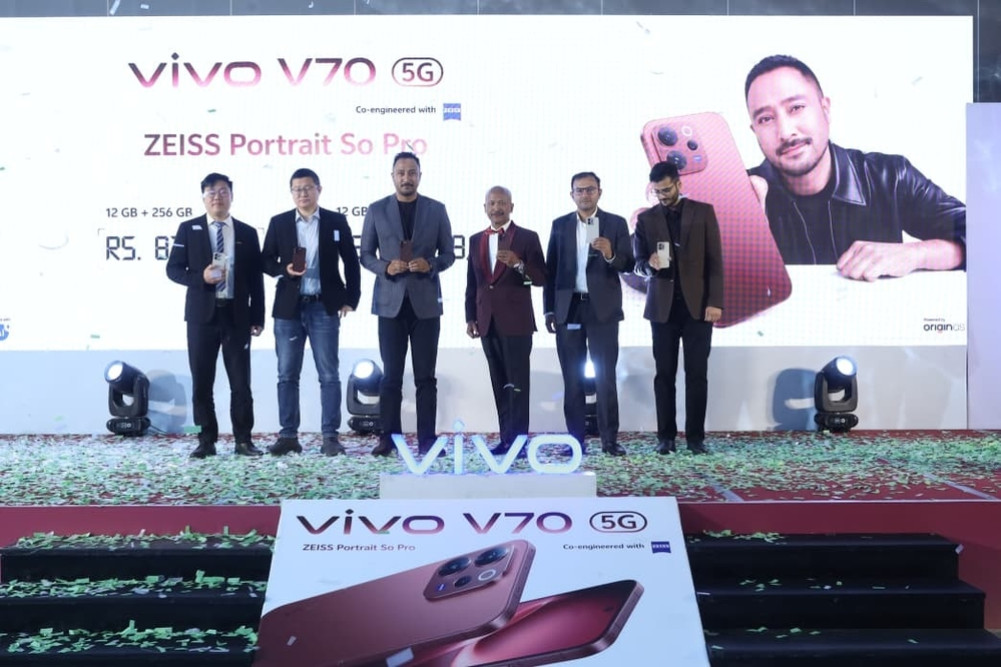 Vivo launches V70 smartphone