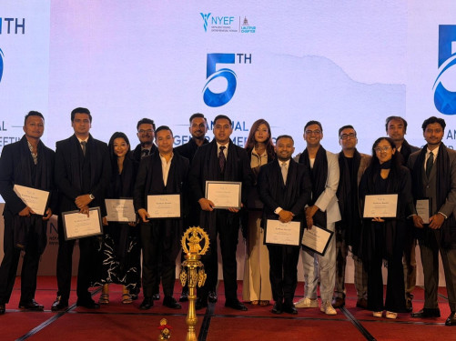 Anukul Shrestha elected as the President of Nepali Youth Entrepreneurs Forum, Lalitpur