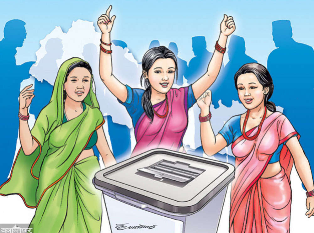 64 of the women running for independent candidacy are under the age of 40.