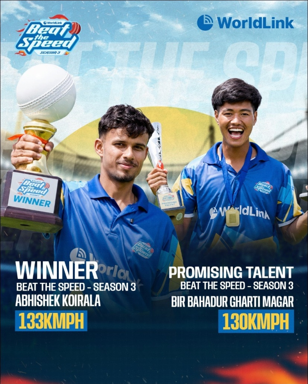 Fastest Bowler Season 3 records 133 kmph