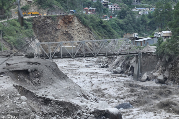 The cause of the Bhotekoshi flood is not yet known
